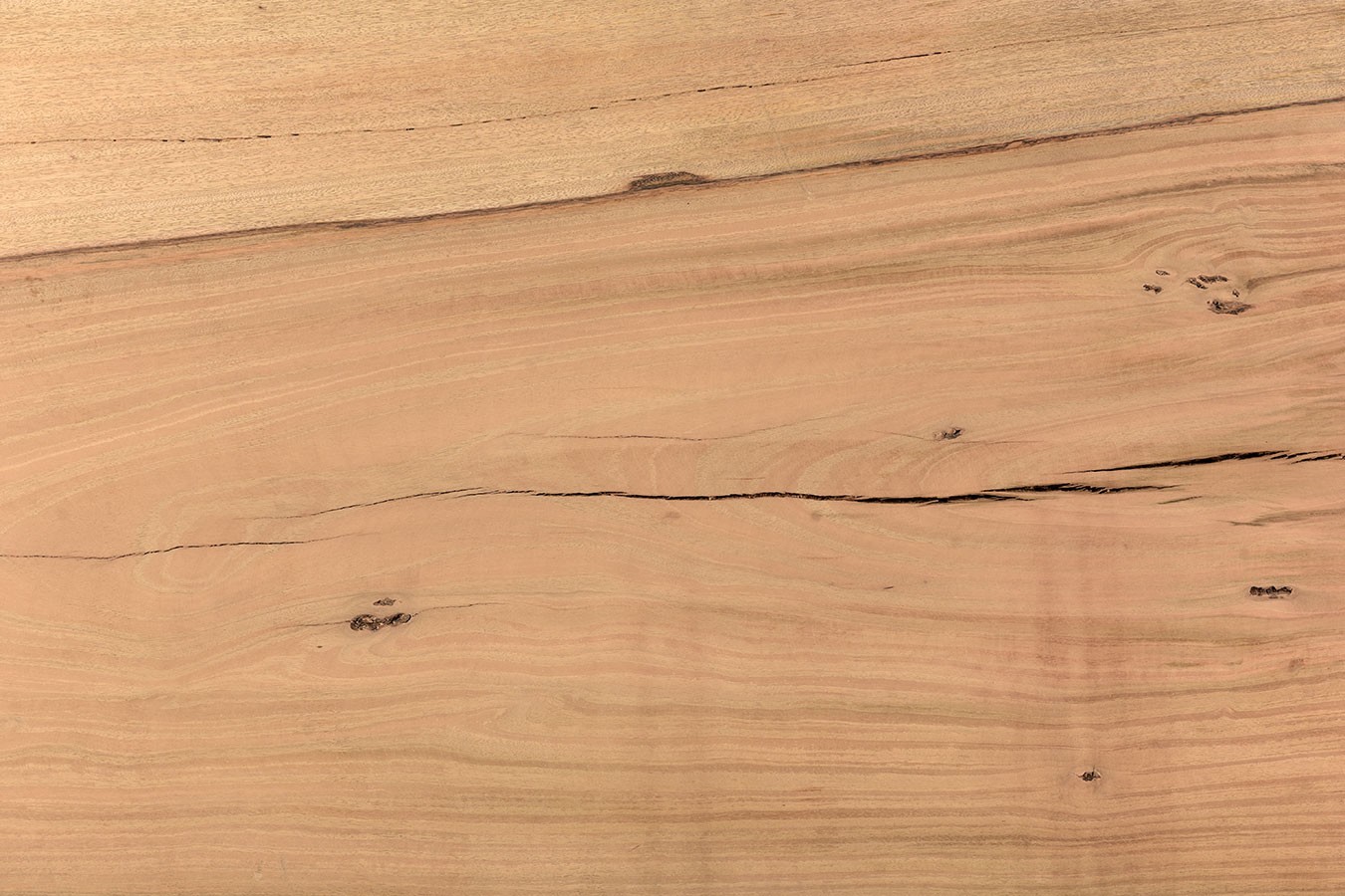 Tischplatte Mangoholz Monolith 130x130 cm