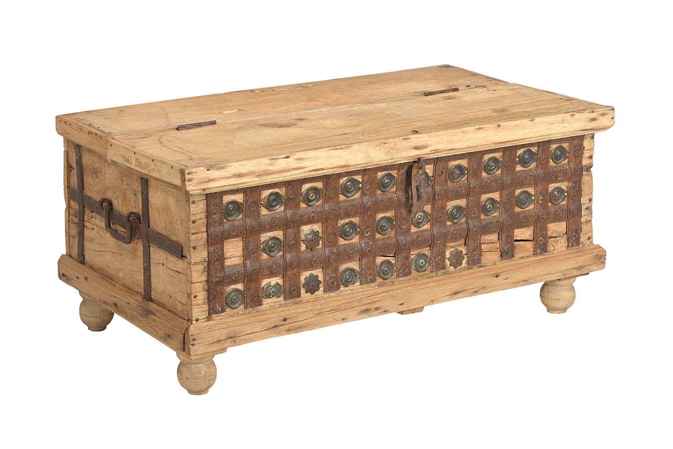 Truhe Vintage natur