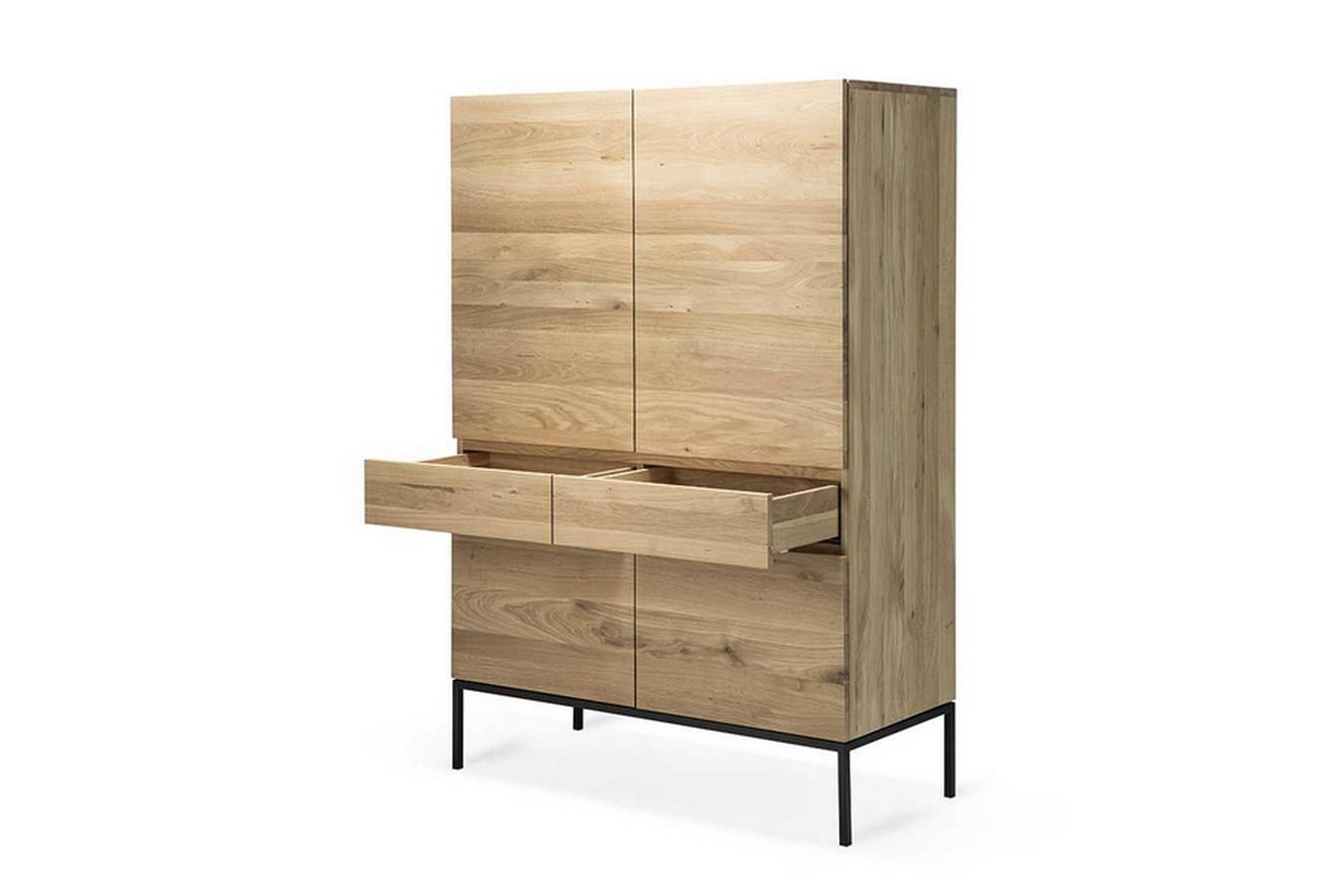 Schrank Ligna Eiche natur H 162 cm