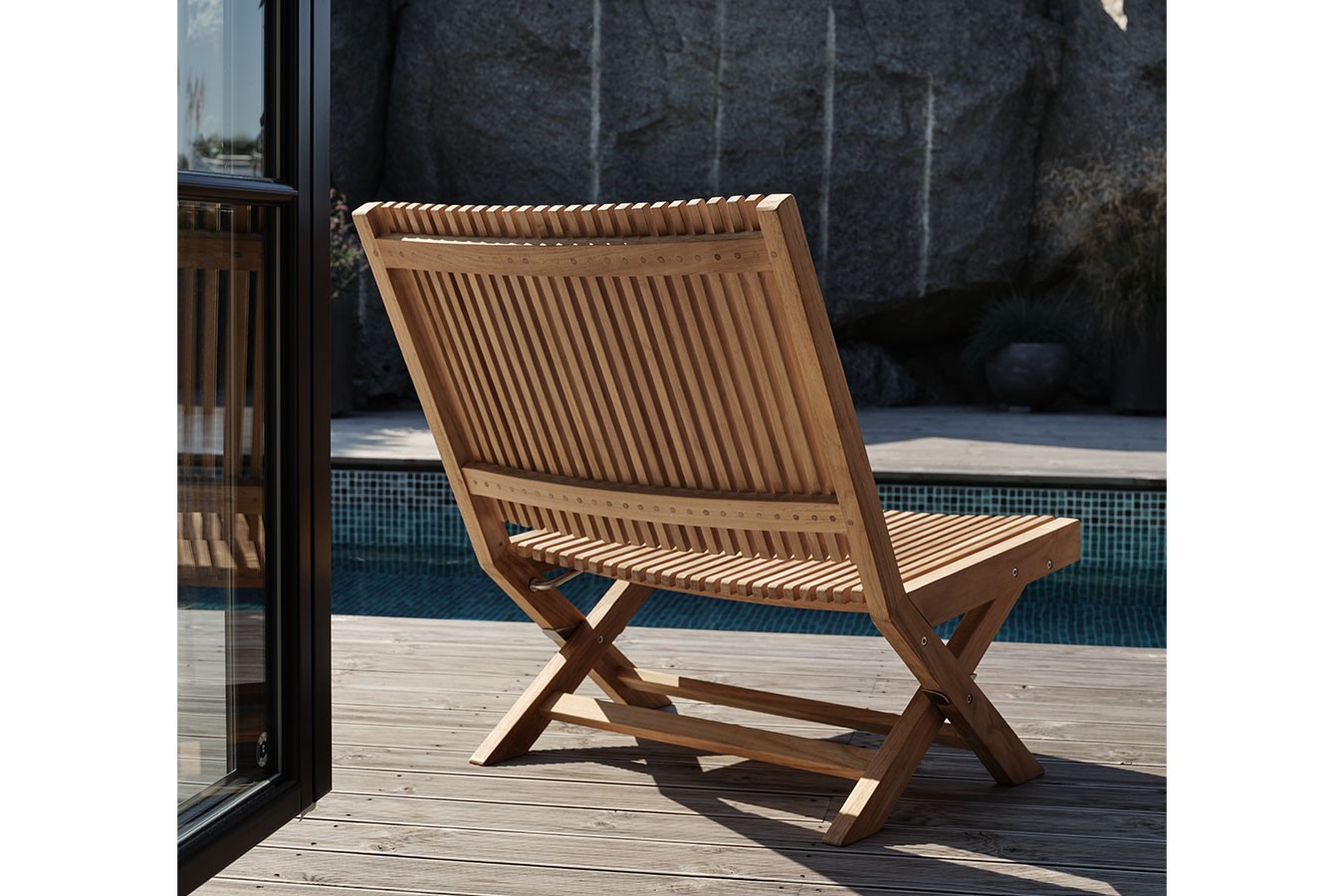 Gartensessel Julita Teak natur