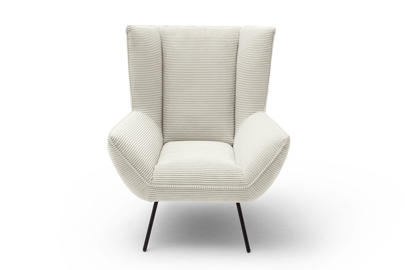 Sessel Evelin Cord Creme