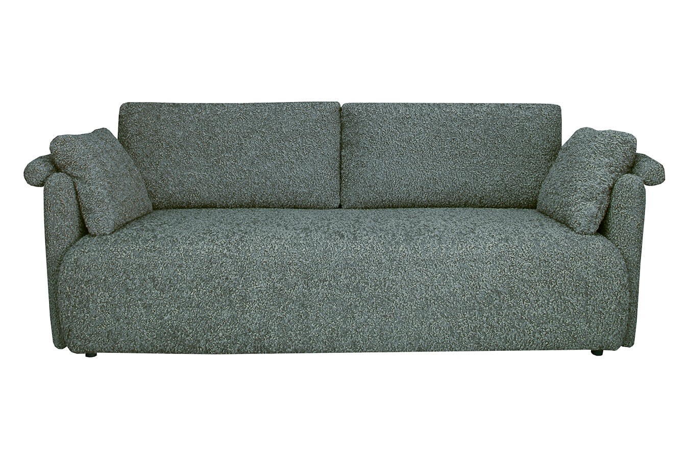 Schlafsofa Maddy Stoff hellblau