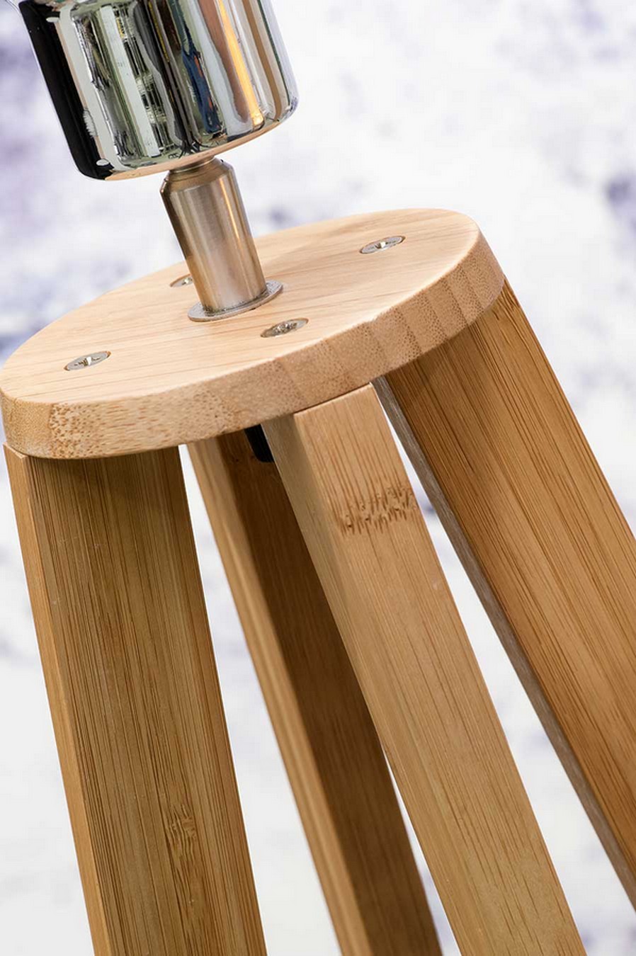 Stehlampe Everest Bambus natur hell H 158 cm