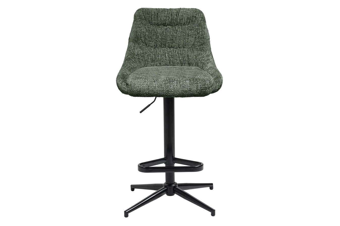 Barhocker Dexter Stoff grau