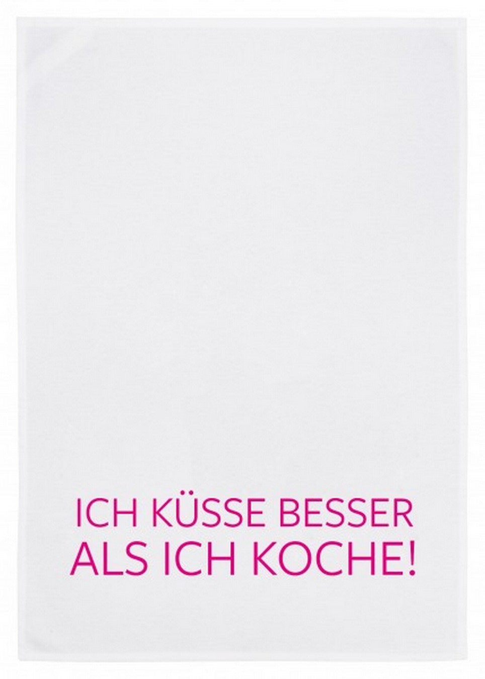 Geschirrtuch Ich küsse besser als ich koche