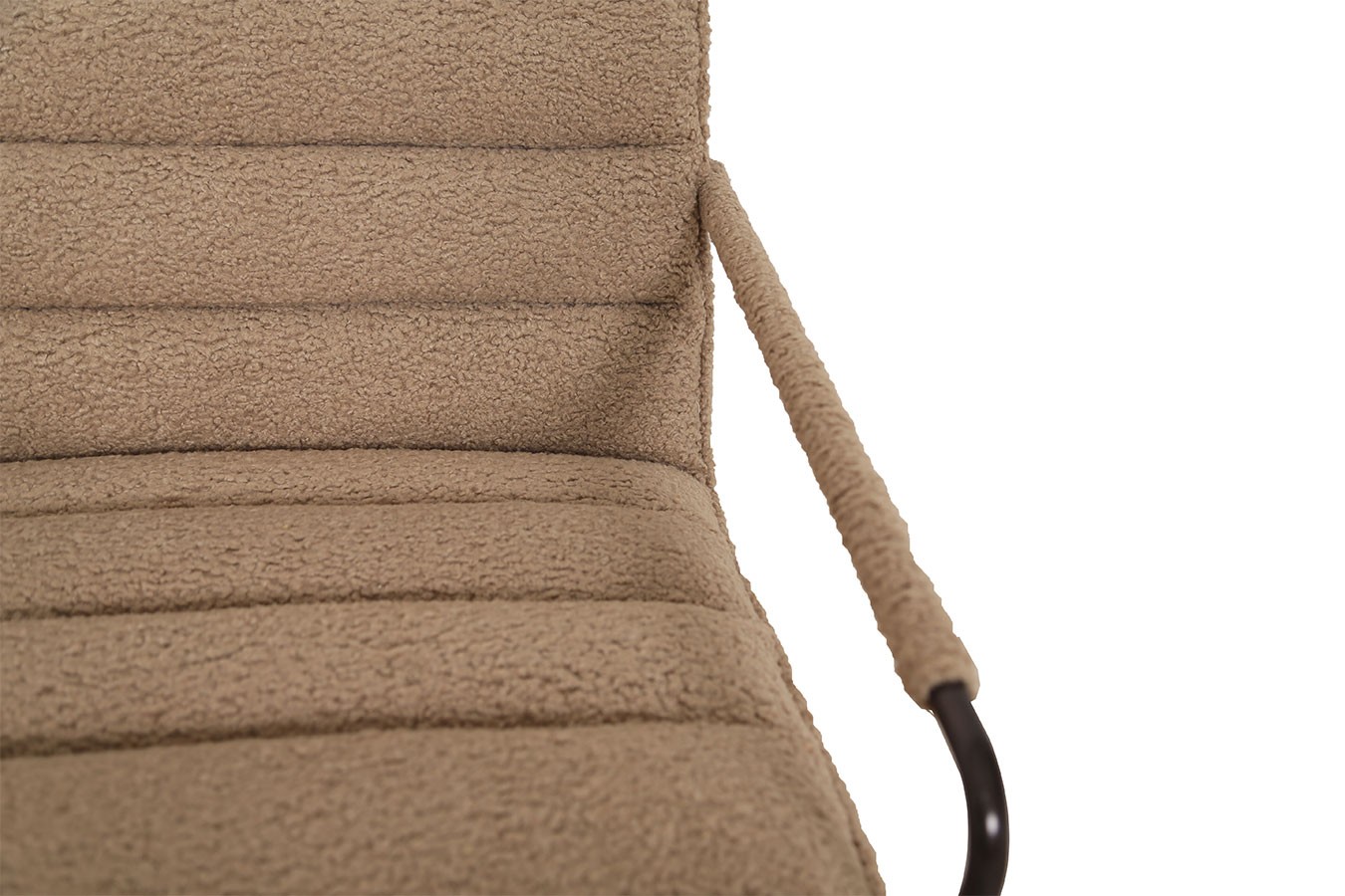 Lounge Sessel Marco Century Boucléstoff camel