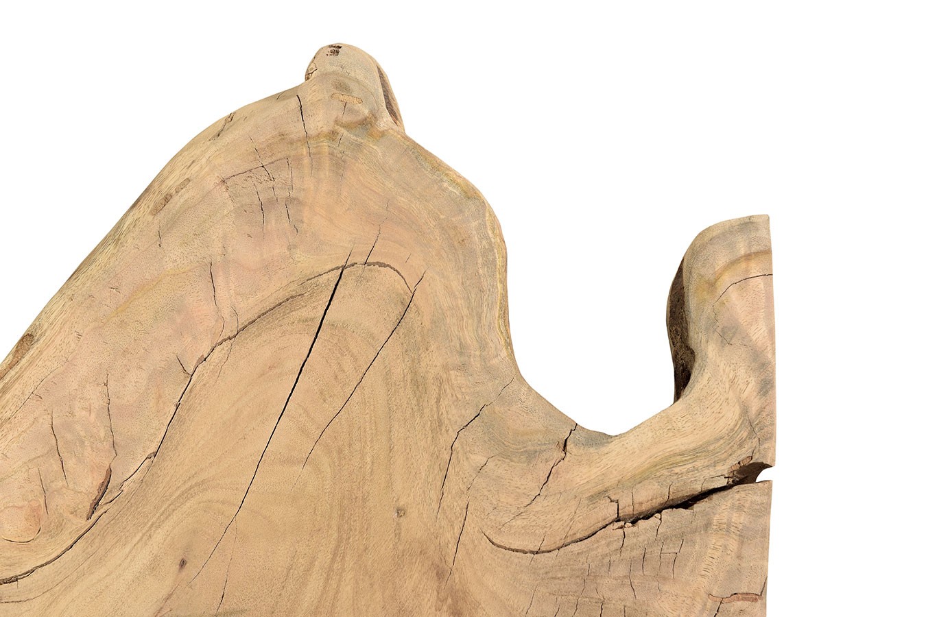 Tischplatte Mangoholz Monolith 70x56 cm