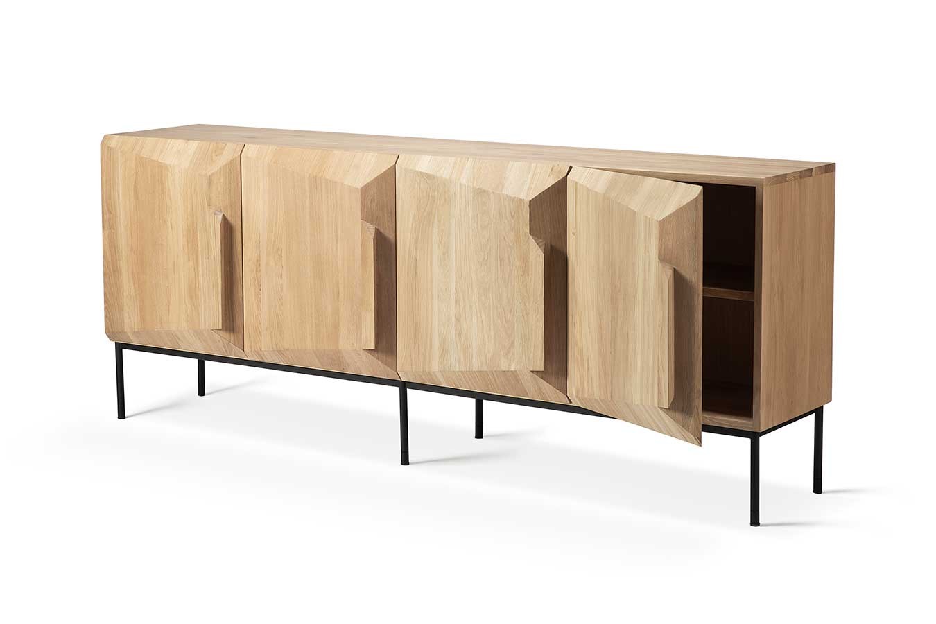 Sideboard Stairs Eiche natur B 200 cm
