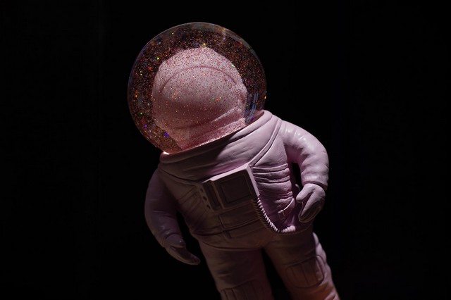 Dekofigur The Astronauts Giant pink