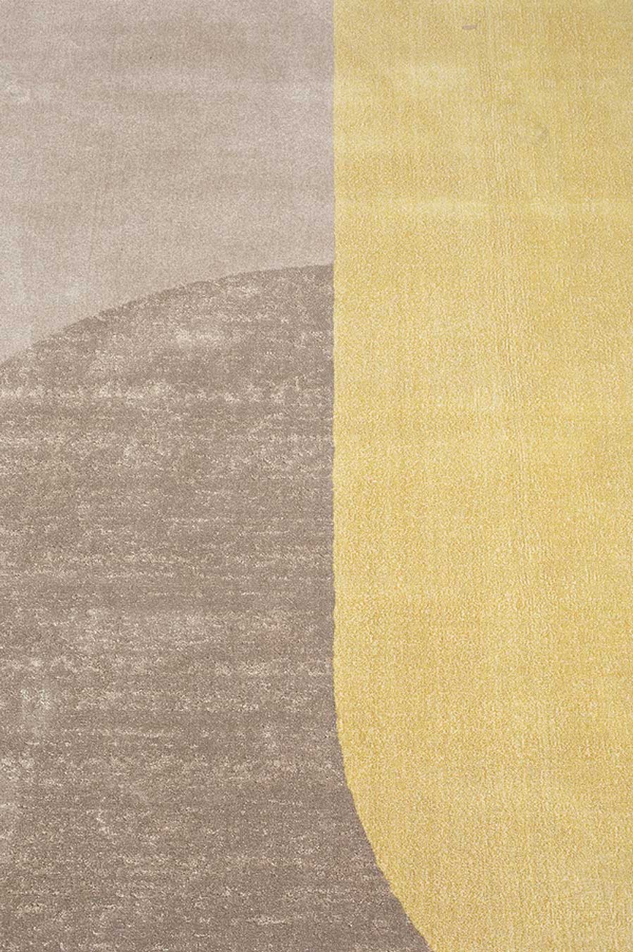 Teppich grau senf D 240 cm