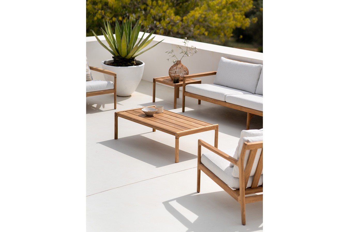 Outdoor Couchtisch Jack Teak natur