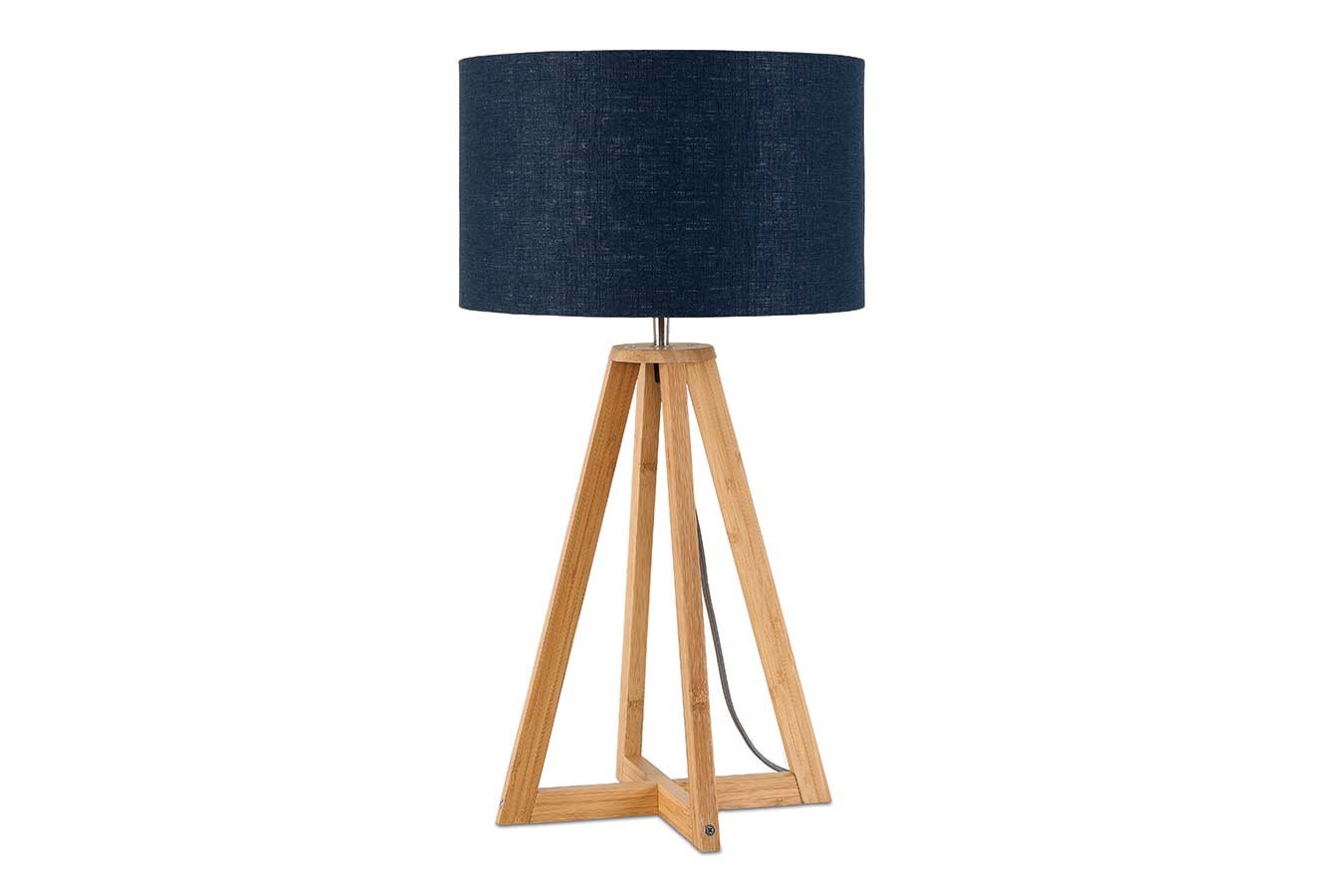 natur/denim blau