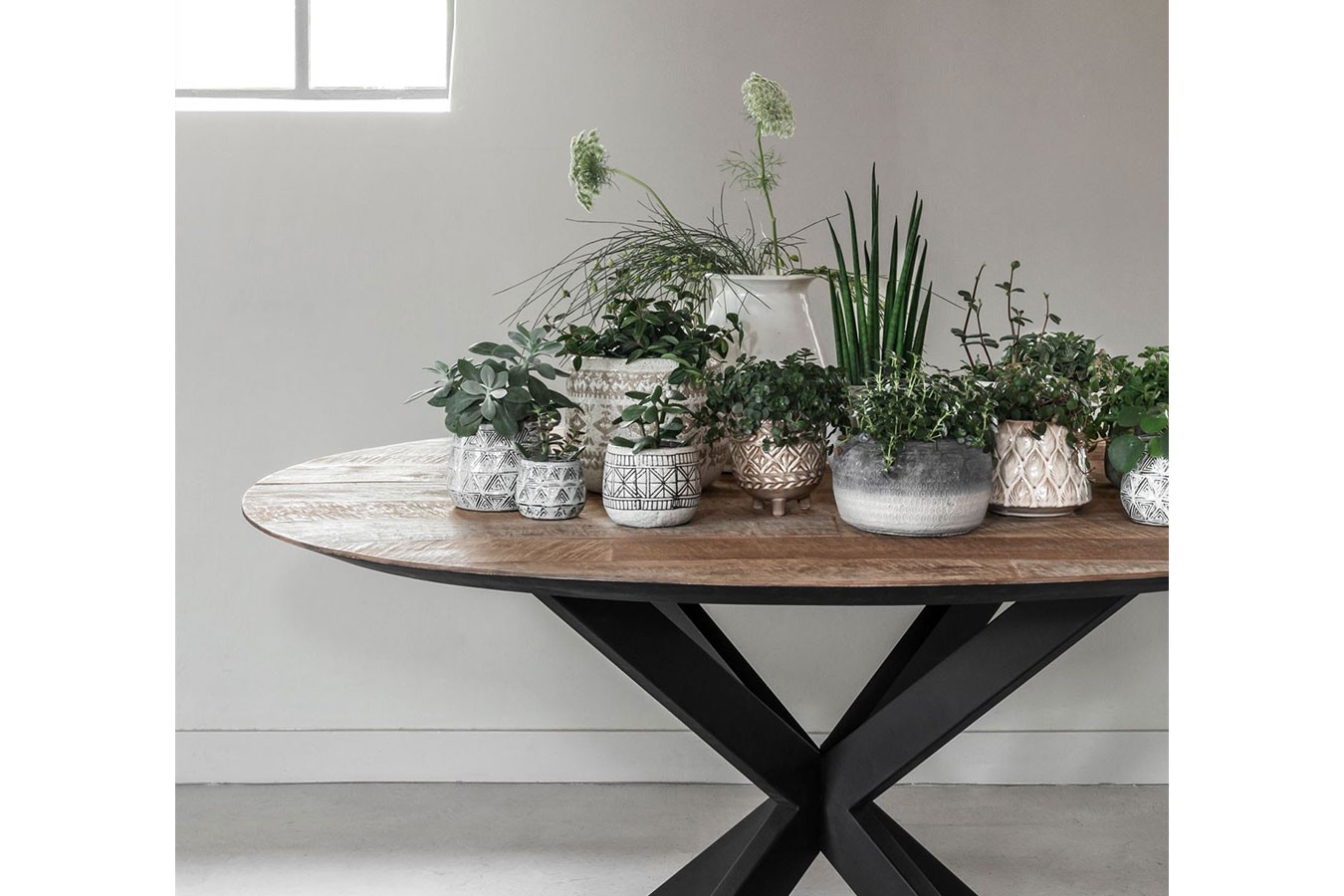 Esstisch Timeless Teakholz D 130 cm
