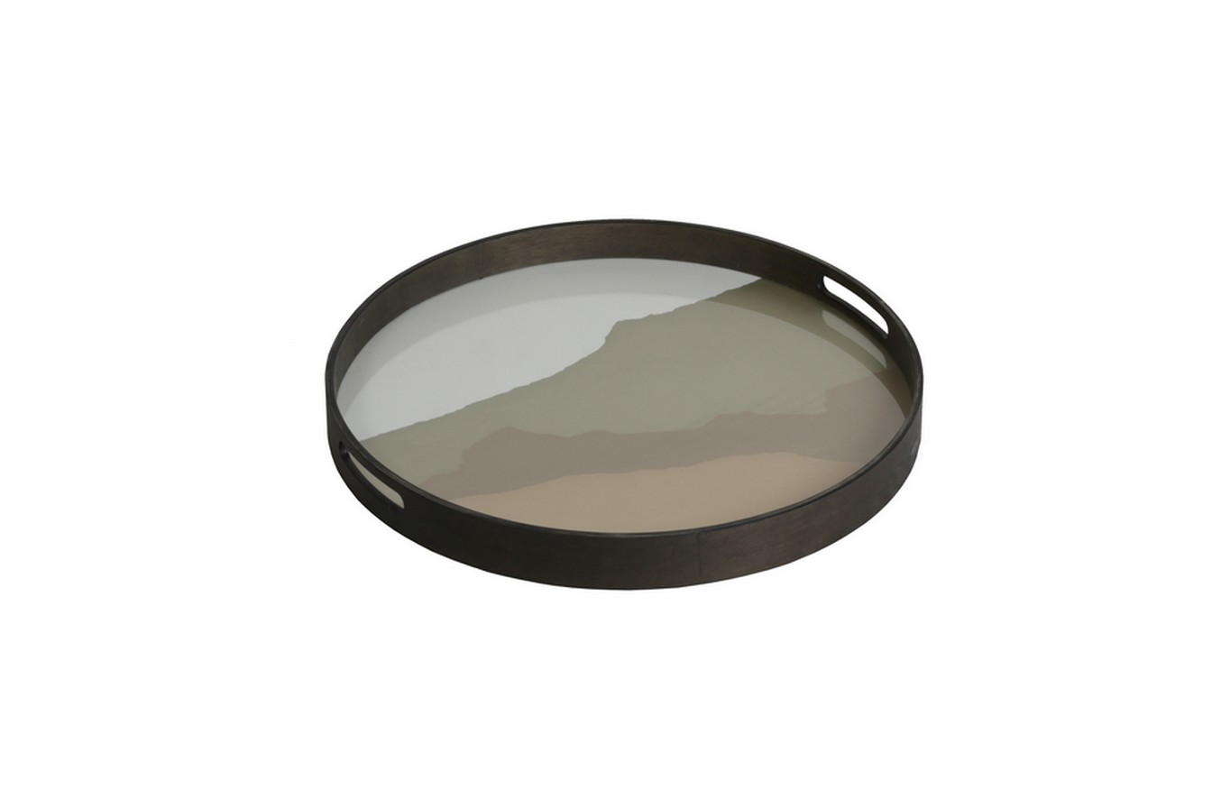 Notre Monde Tablett Sand Wabi Sabi D 48 cm
