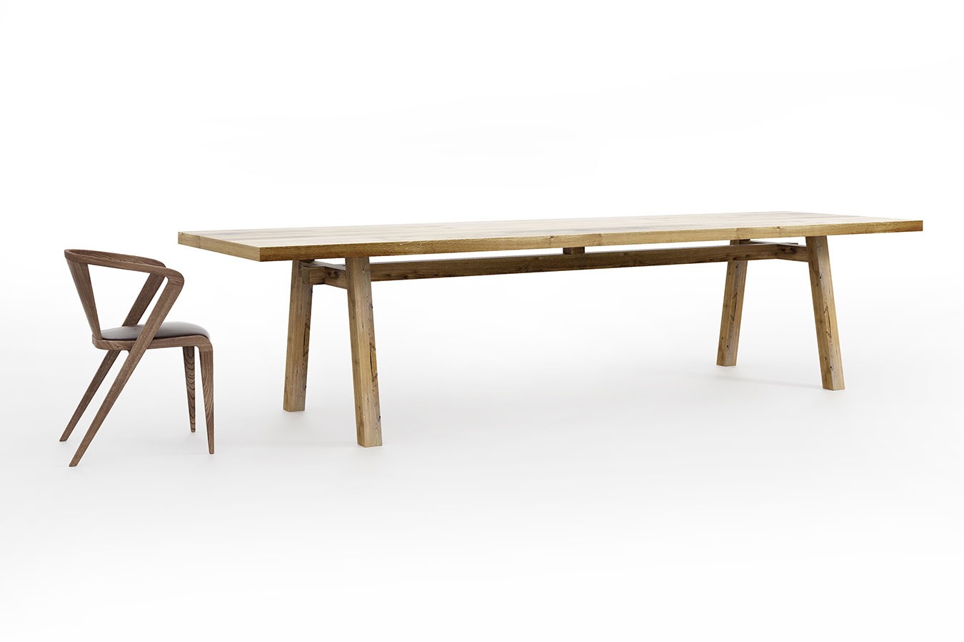 Esstisch Connor Eiche lackiert 180 * 90 cm