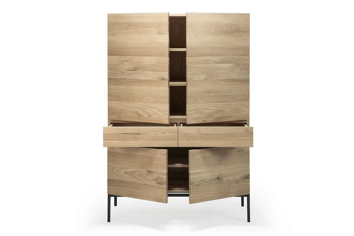 Schrank Ligna Eiche natur H 162 cm