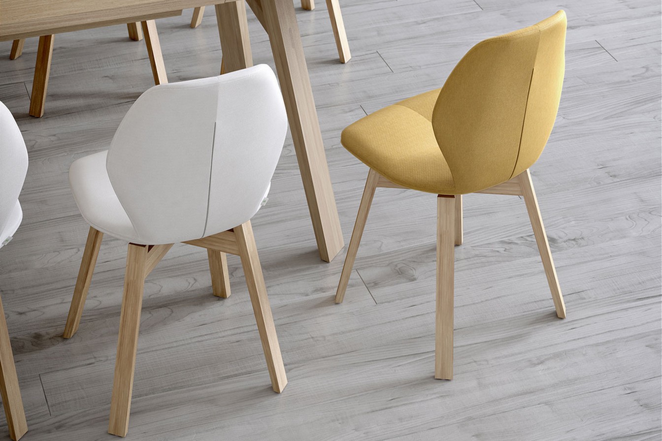 Schalenstuhl Match 91 M0110 uni ivory