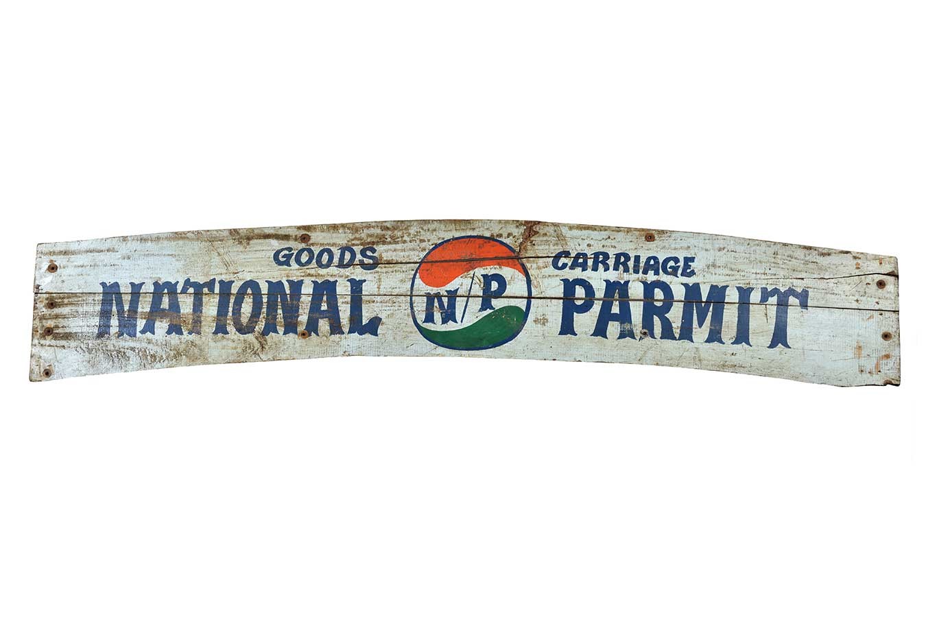 Wandbild Holz Vintage bunt