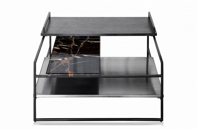 Couchtisch Architect schwarz 60 cm