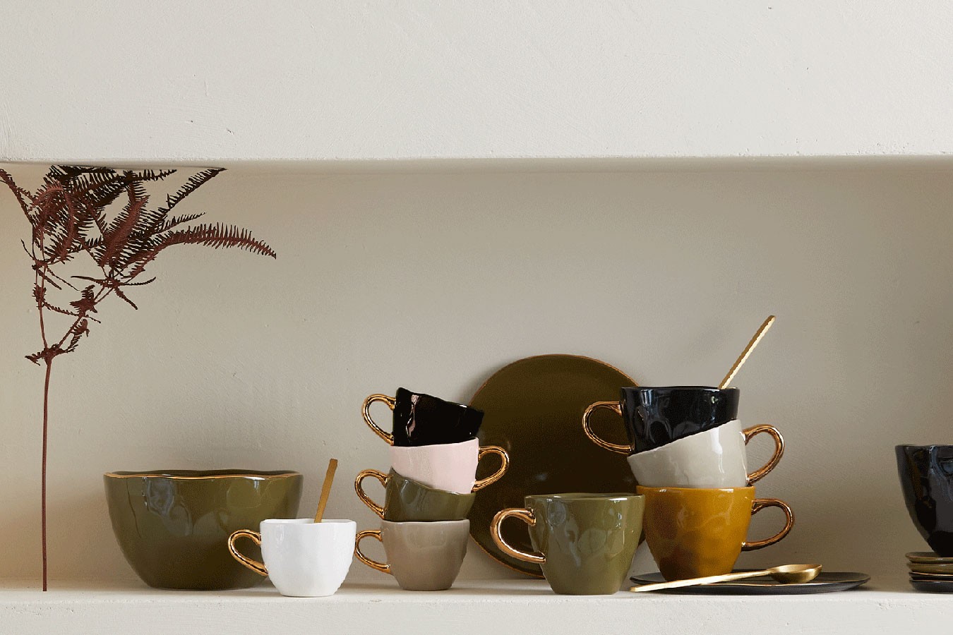 Kaffeetasse Porzellan weiß