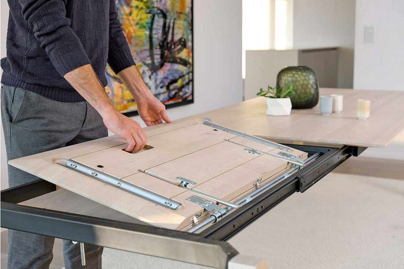 Ausziehtisch Floor Buche massiv 160