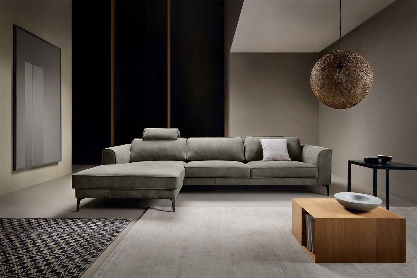 Loungesofa Star Leder