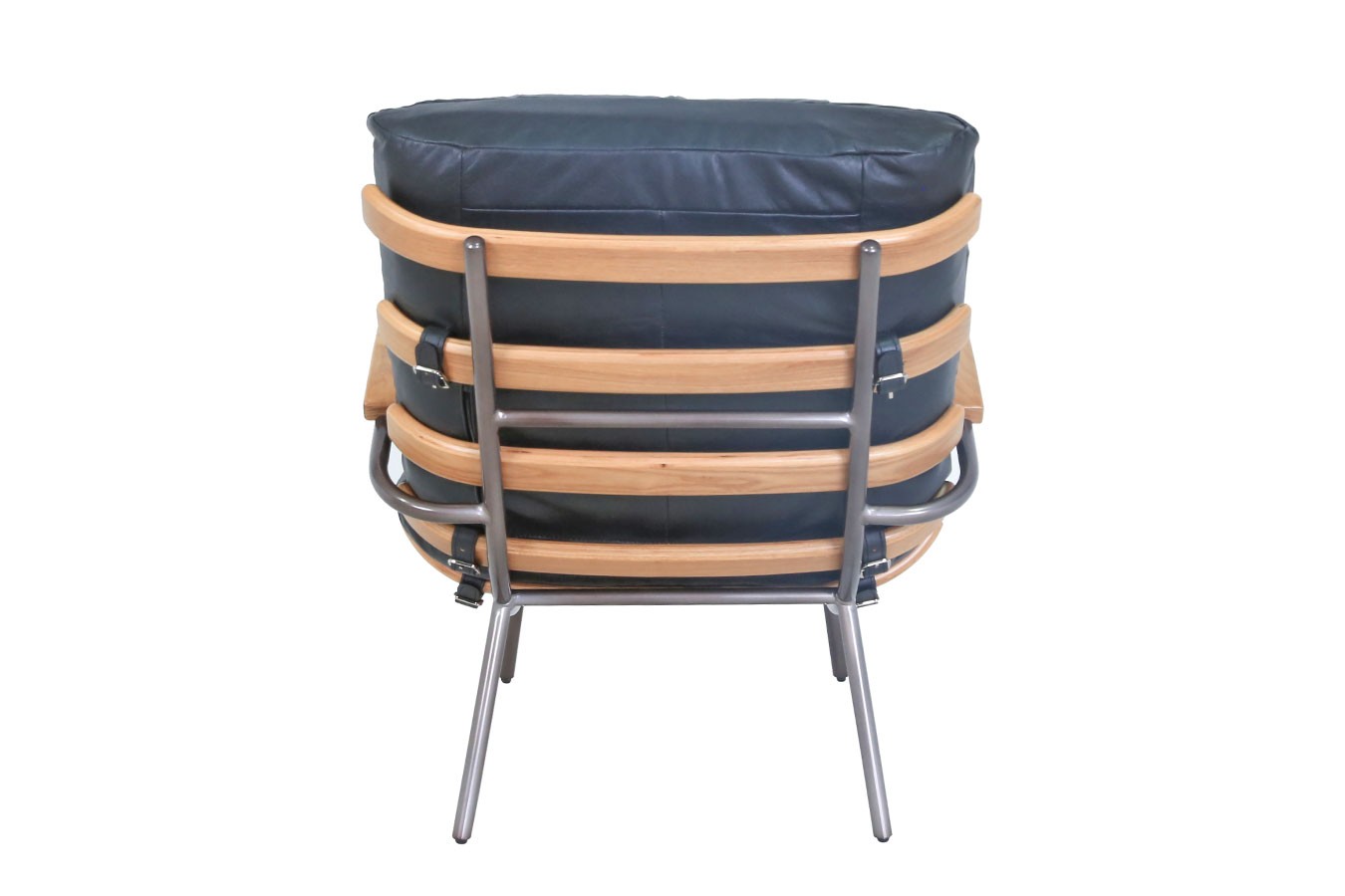 Designsessel Chester Leder schwarz