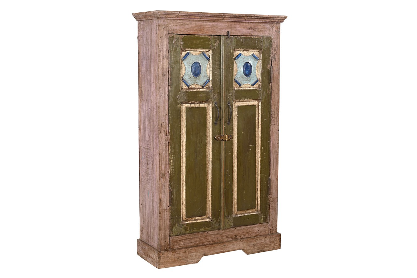 Schrank Vintage rosa grün