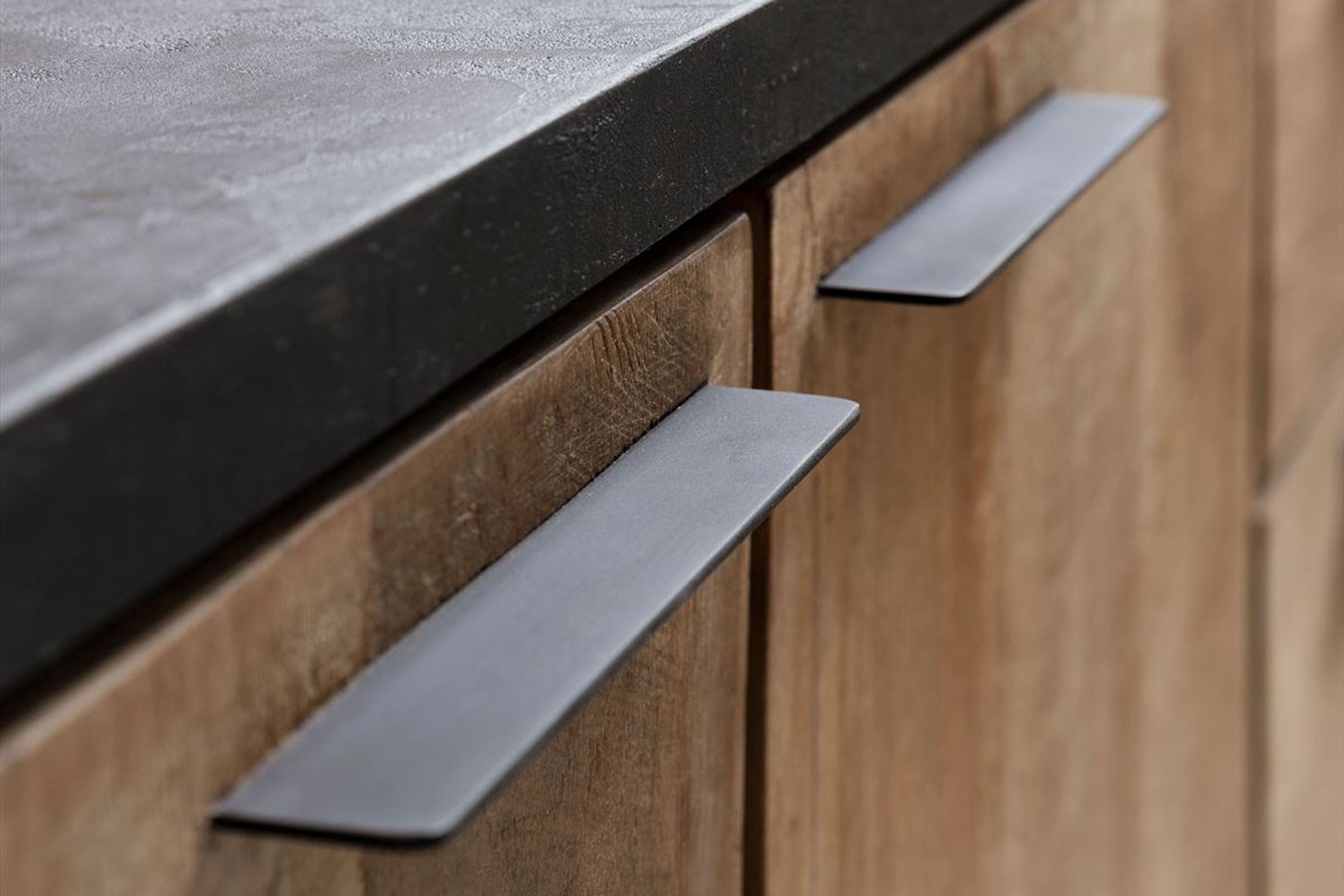 TV-Board Soho hängend Teak B 150 cm
