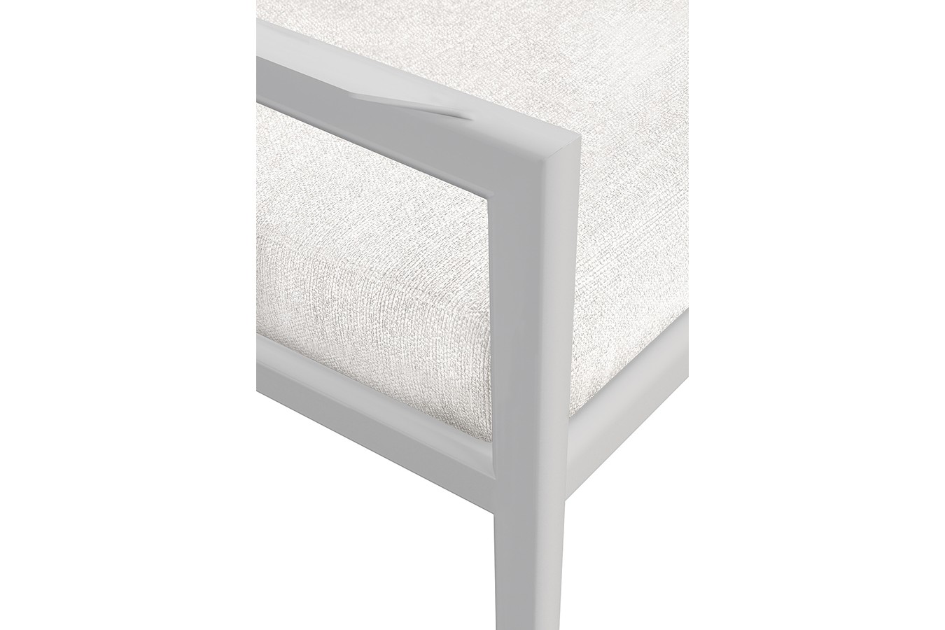 Loungesessel Jack Aluminium weiß
