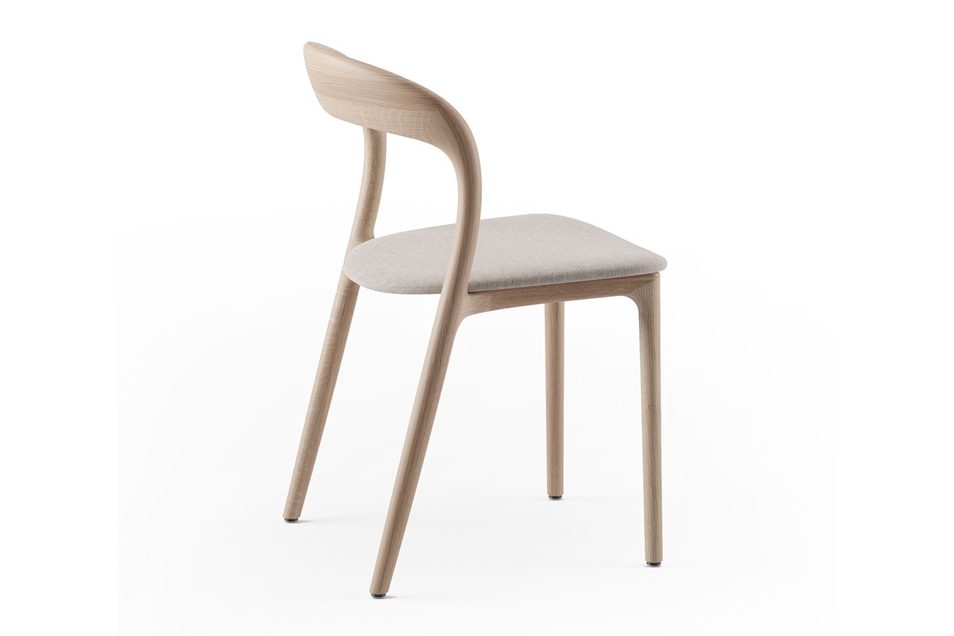 Designerstuhl Eva Light Eiche natur hell