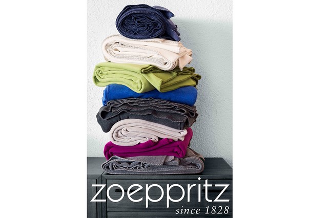 zoeppritz Soft-Fleece Decke 180 x 220 cm weinrot