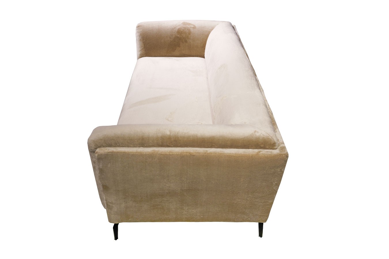 Designersofa Aston Stoff hellbeige
