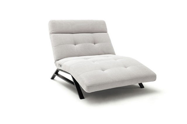 Relaxliege maxi Rovere silber