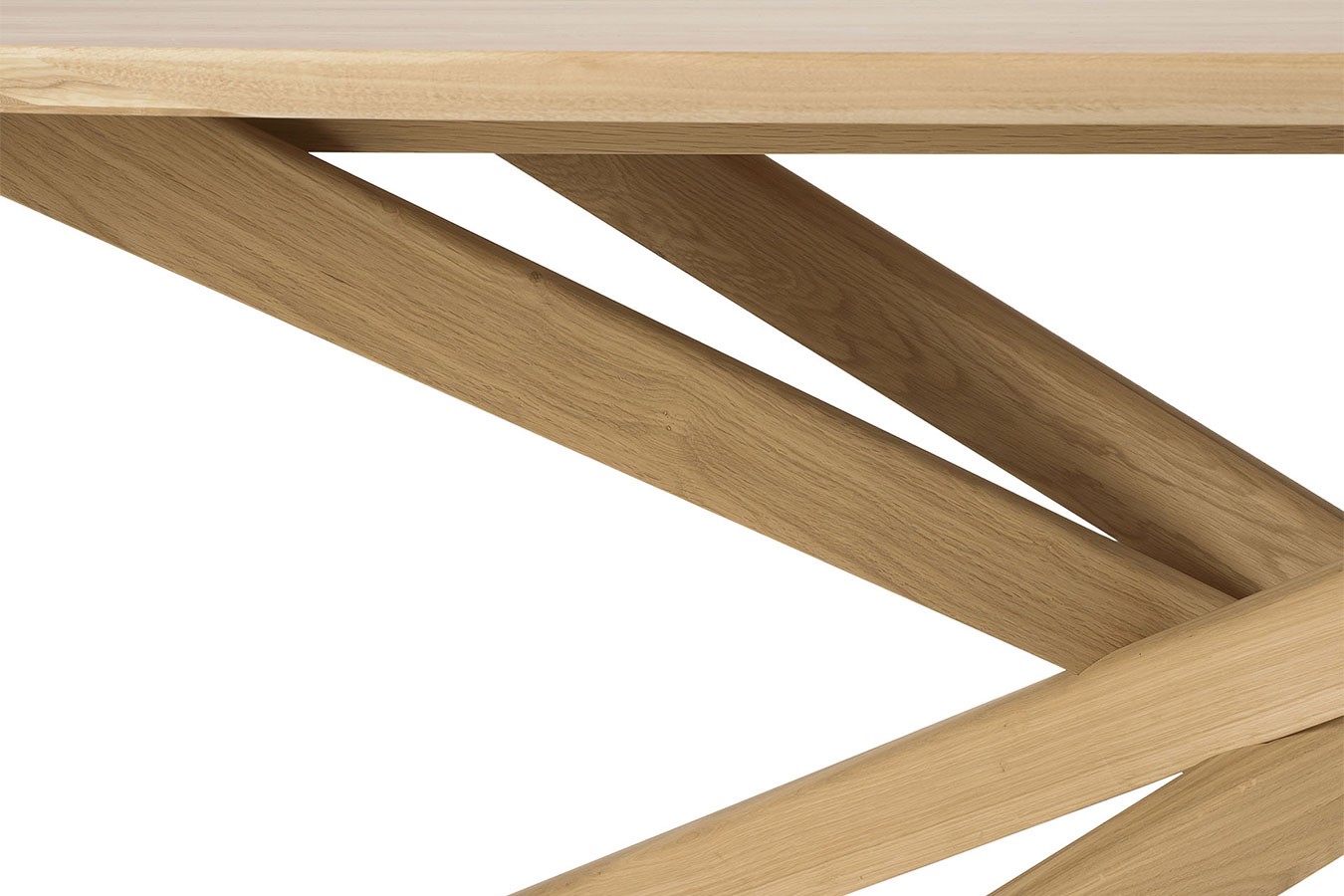 Couchtisch Mikado Eiche natur oval 143*67 cm