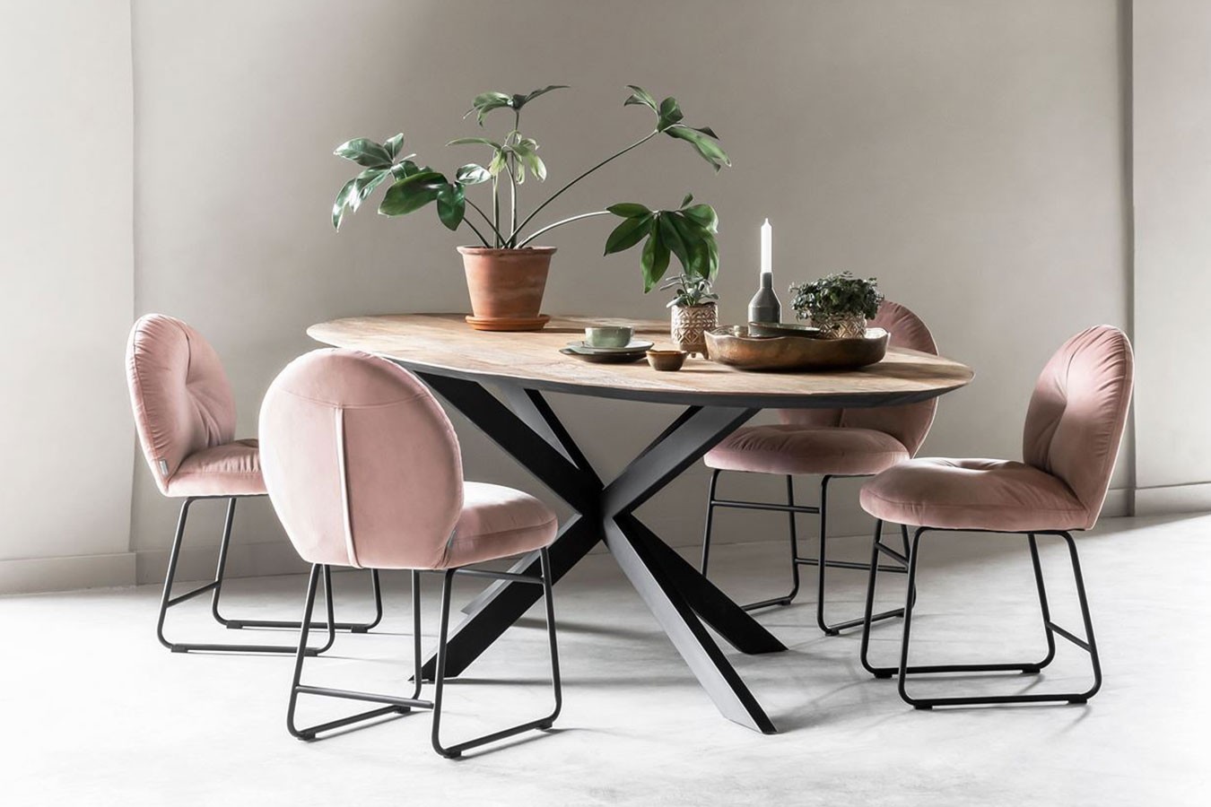 Esstisch Timeless Teakholz 200x100 cm