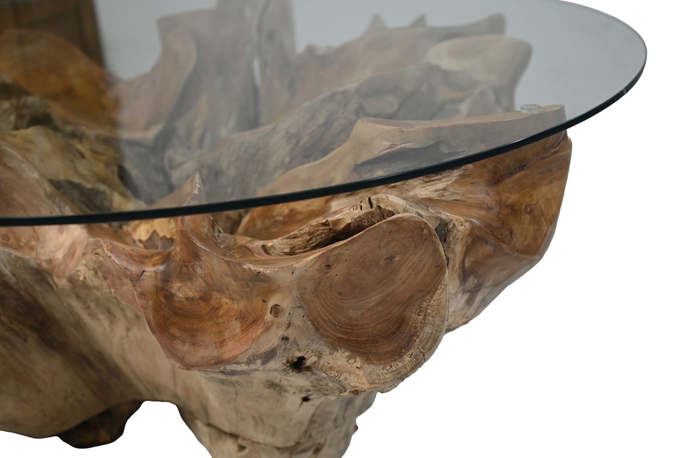 Couchtisch Roots Teak rund 100x44