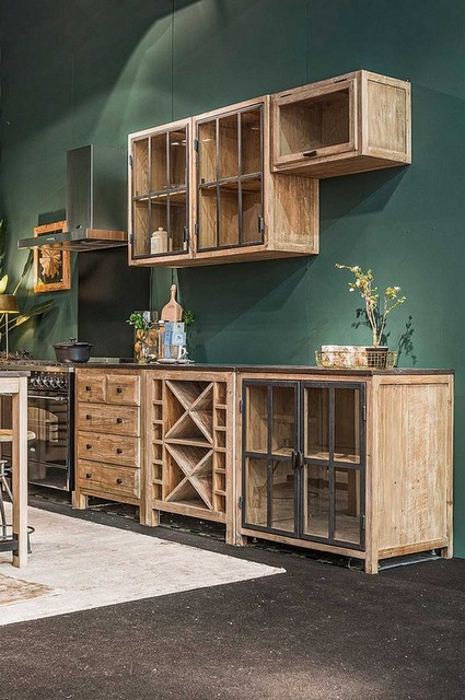 Unterschrank Montpellier mit 2 Glastüren