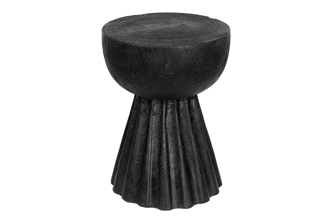Beisteller Trophy Massivholz schwarz