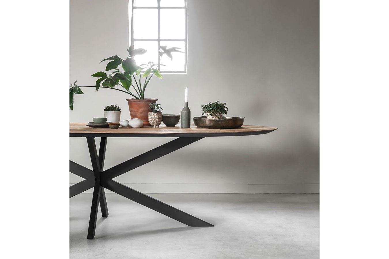 Esstisch Timeless Teakholz 200x100 cm