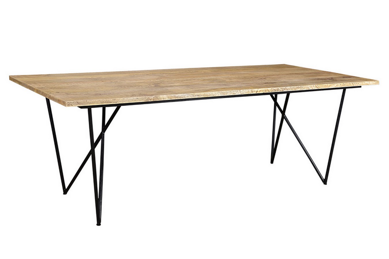 Tisch Tris Mangoholz 220 x 100 cm