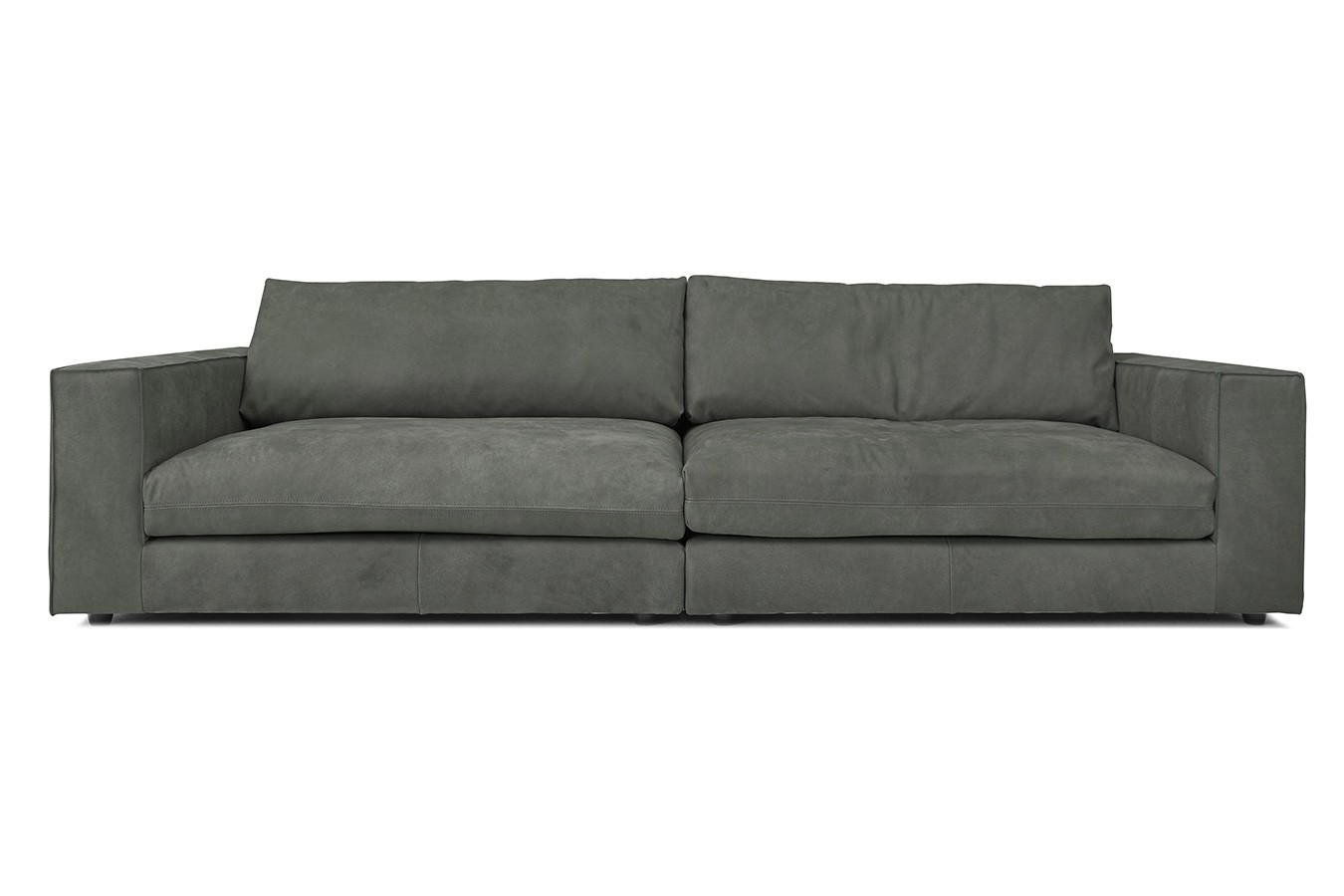 Big Sofa Venezia Leder vintage grau