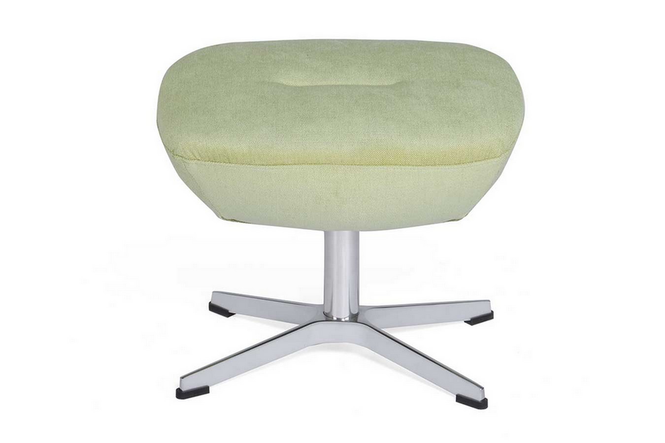 Designer Fusshocker Globe Stoffe Limette 50*37*40 cm