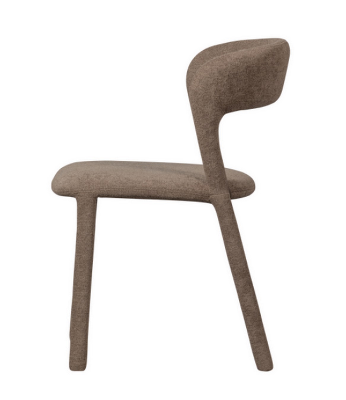 Designerstuhl Noble Stoff taupe