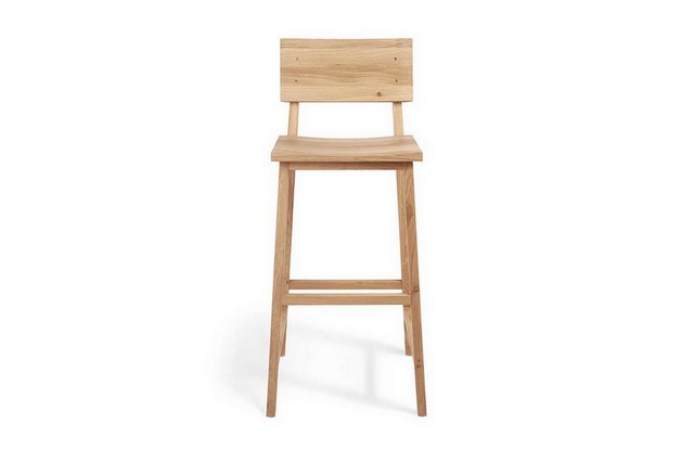 Barhocker N4 Eiche natur H 110 cm