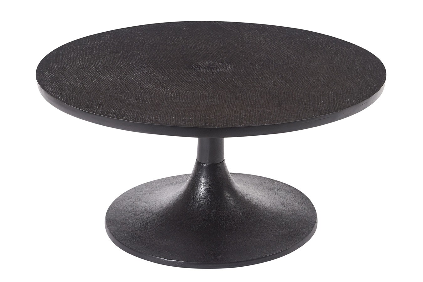 Couchtisch spring I Metall schwarz D 76 cm