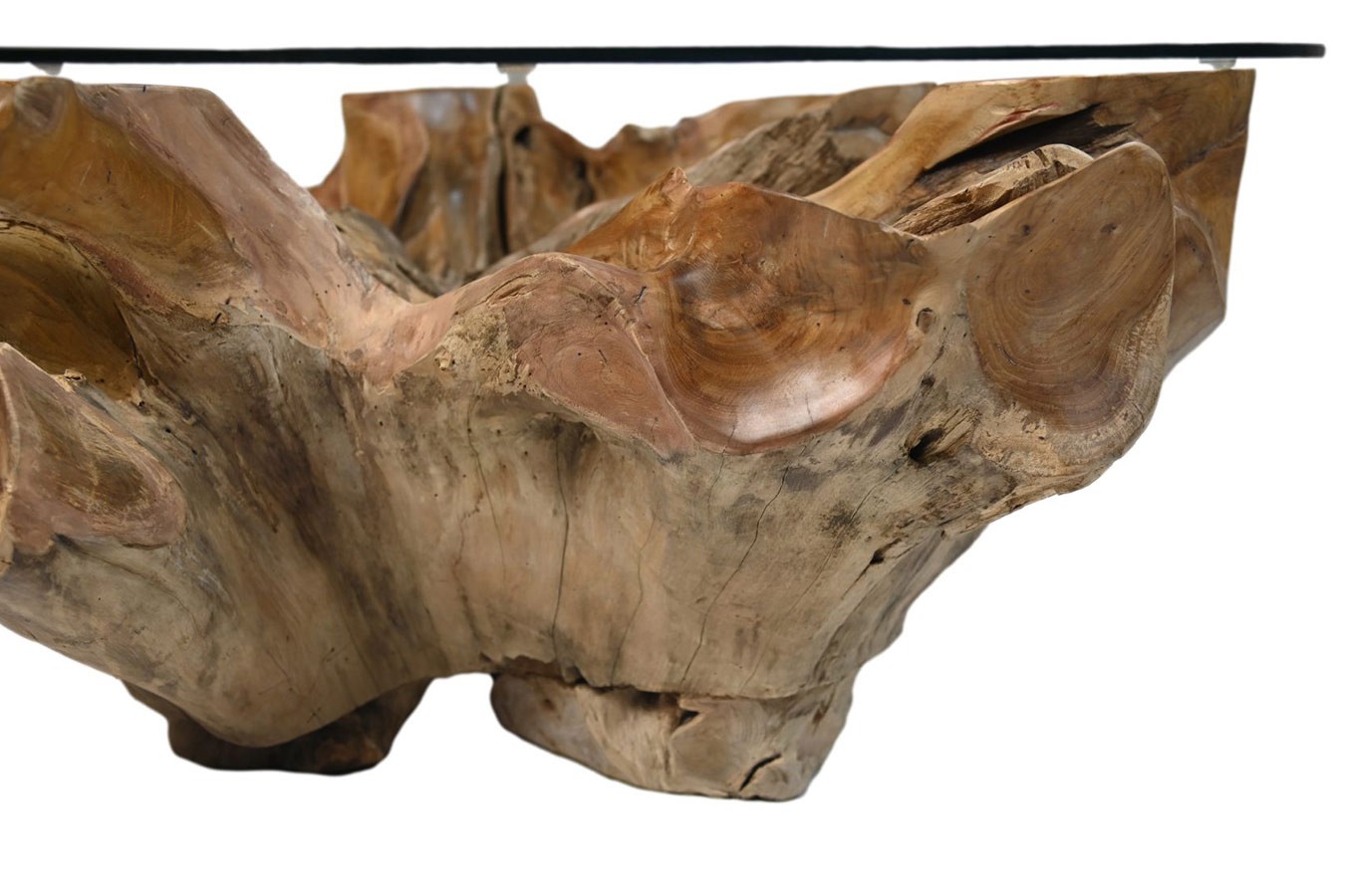 Couchtisch Roots Teak rund 100x44