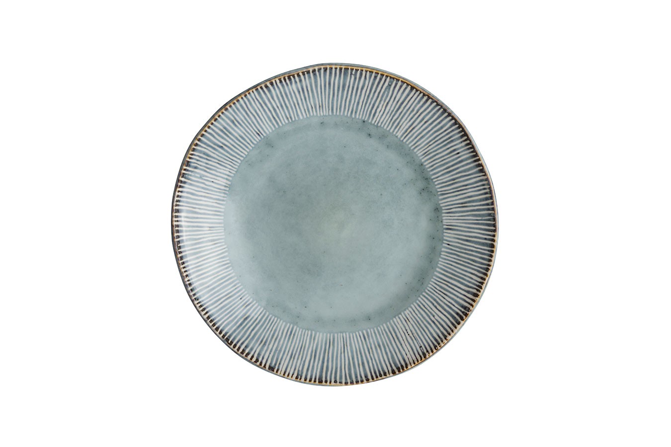 Speiseteller Dutch Rose blau D 21,7cm
