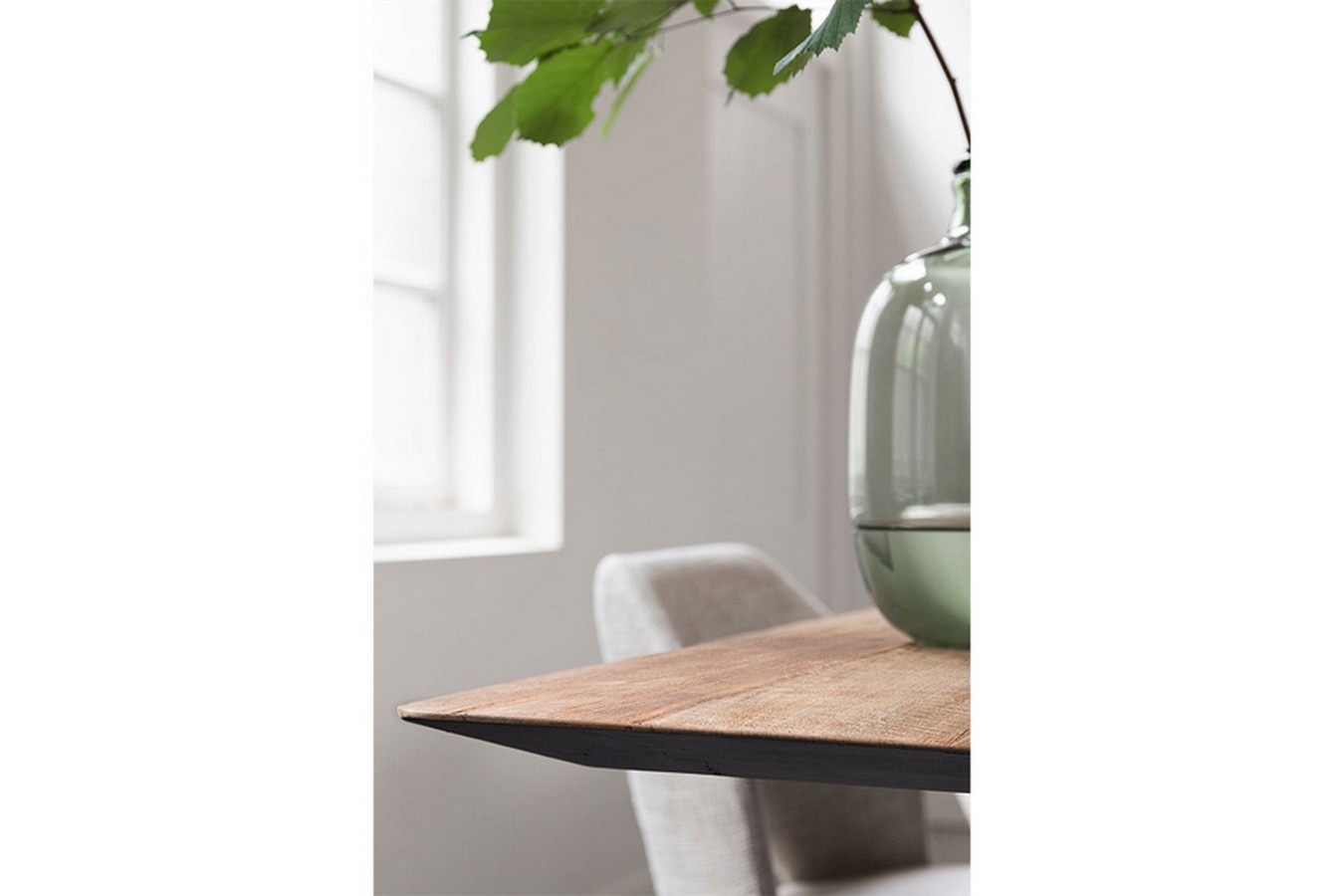Tisch Metropole Teak Metall B 200 cm
