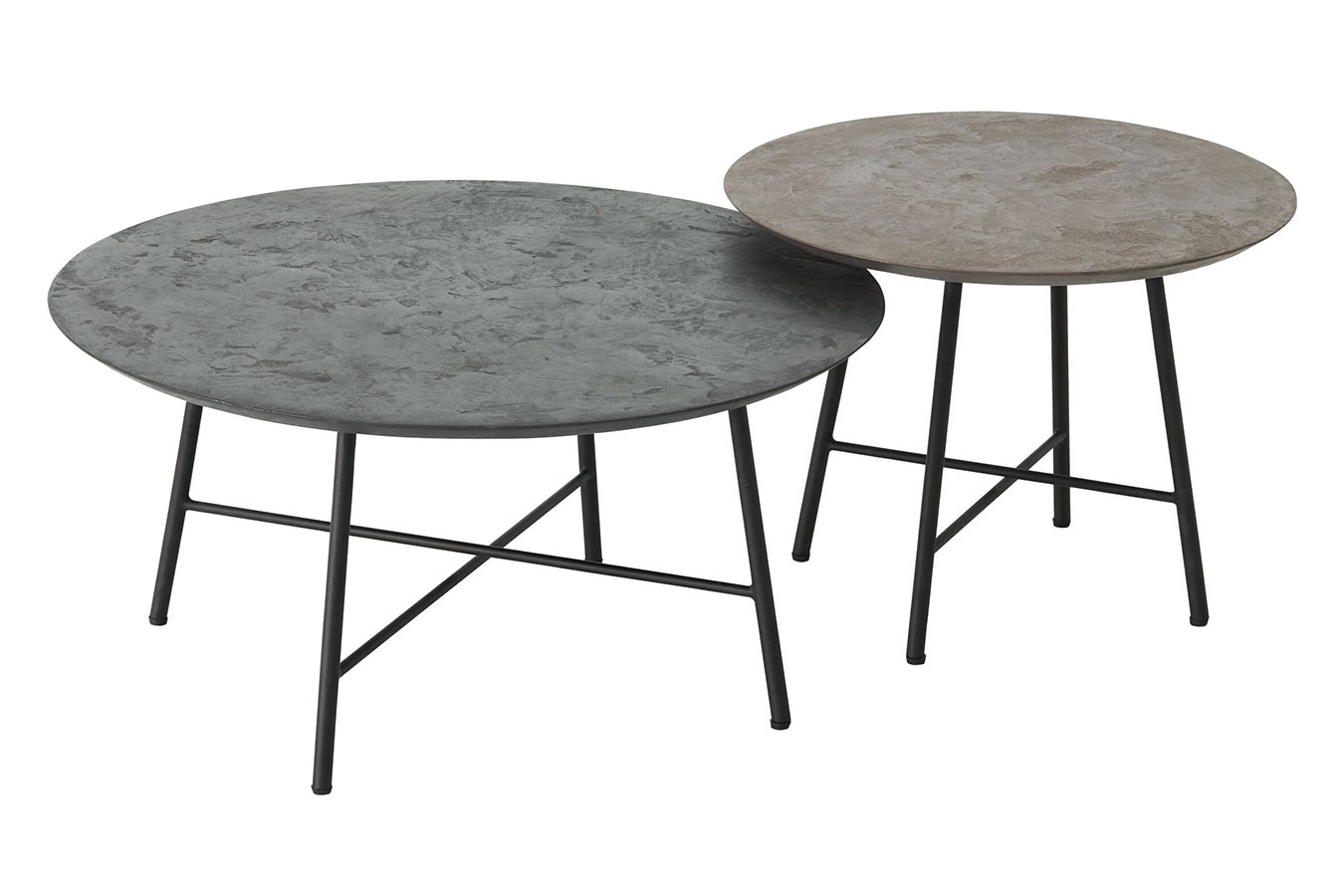 Couchtisch Set Delta Air Mortex schwarz